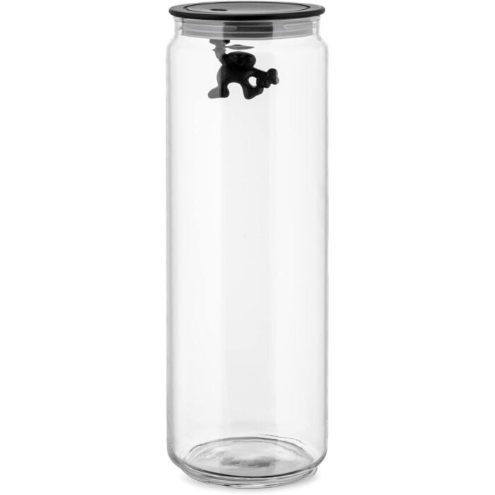 Alessi - Gianni Storage Jar - Black